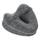 Memory Cotton Leg Pillow Hollow Heart Pregnancy Side Sleeper Sciatica Orthopedic Sciatica Back Hip Relief Pillow For Bed, Sofa