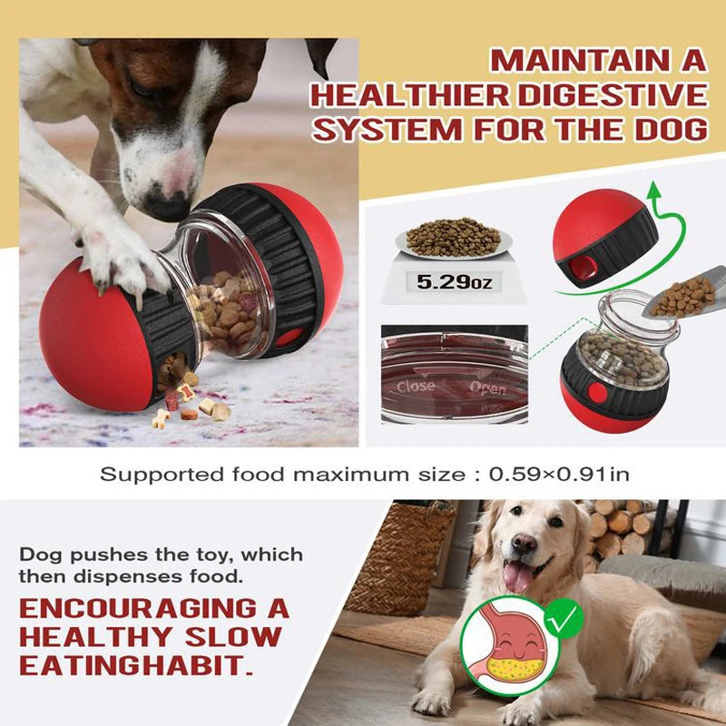 Brinquedo Interativo para Cães e Gatos – Alimentador Lento