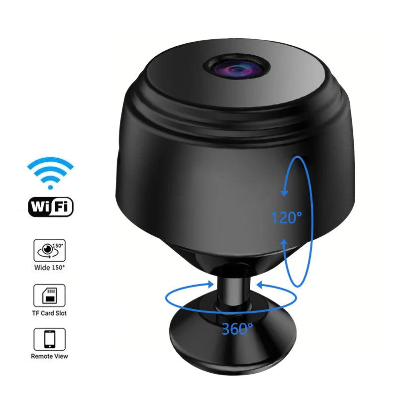 Câmera de Segurança Sem Fio A9 Mini 720P HD WiFi