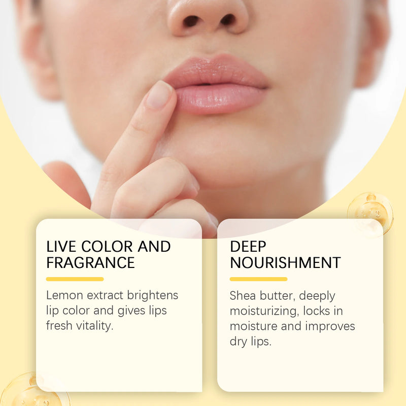 Bálsamo Labial de Limão e Gengibre com Cúrcuma
