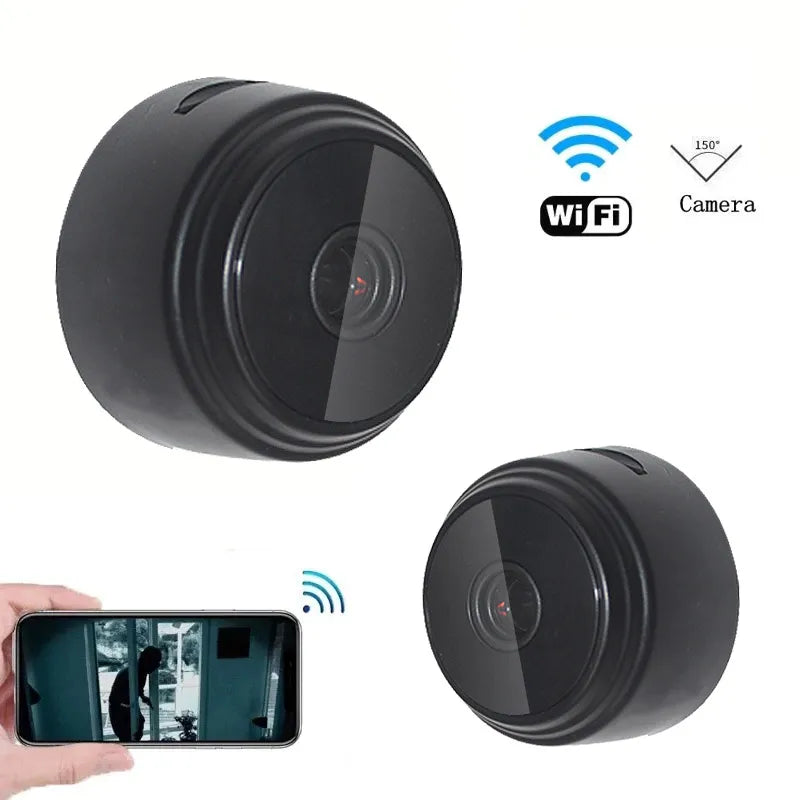 Câmera de Segurança Sem Fio A9 Mini 720P HD WiFi