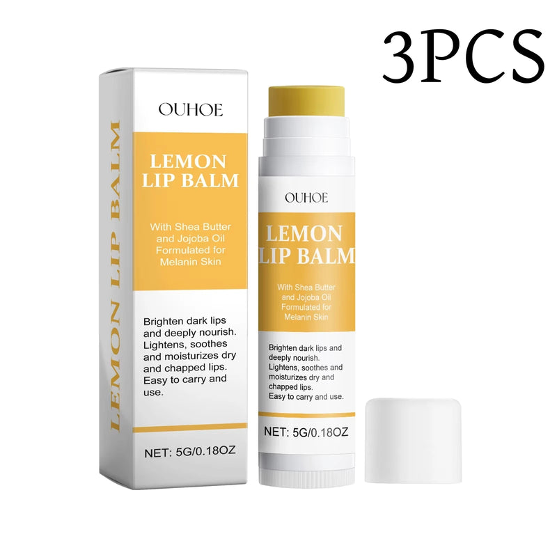 Bálsamo Labial de Limão e Gengibre com Cúrcuma